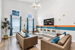 Mario Manor Heated Pool King Bed Game Room Near Disney